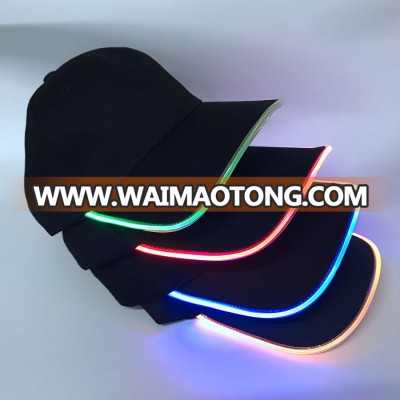 flashing LED baseball cap for sports